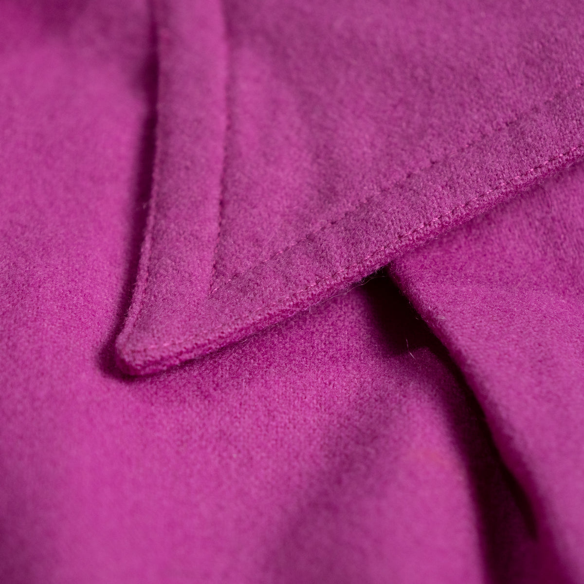 Archival Courrèges Paris Lambswool-Angora Cashmere Space-Age Dress — Late 1970s Silver Hardware XS S