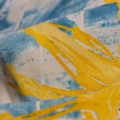 Archival Iceberg SS 1994 Runway Linen Set Vest Wrap Skirt Sunflower Weather Chart Pop Art Gilmar Vintage Grails Museum Piece 90s Couture