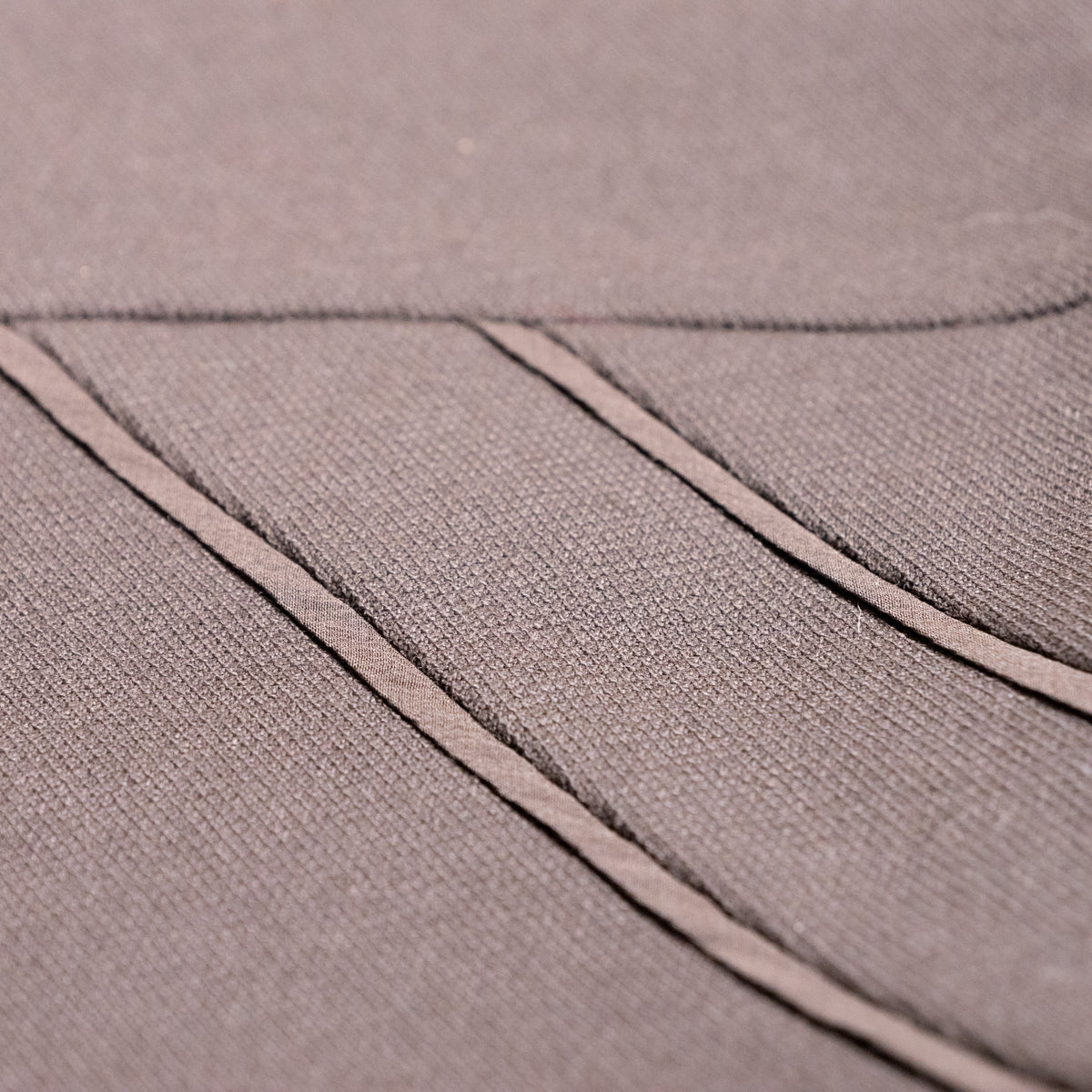 Archival Nina Ricci Sculptural Chevron-Yoke Virgin Wool & Silk-Lined Midi Skirt in Anthracite Melange, Peter Copping Era M