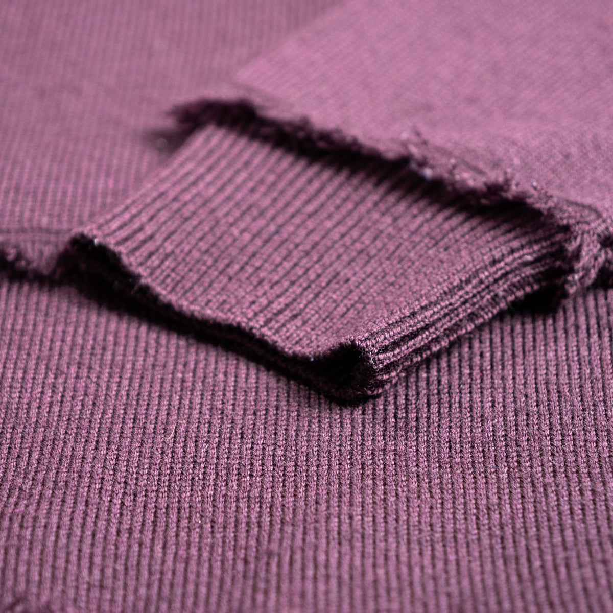 Archival Gianni Versace F/W 1993 "Grunge Couture Era" Boiled Wool Knit Mini Dress - Size S Knit III