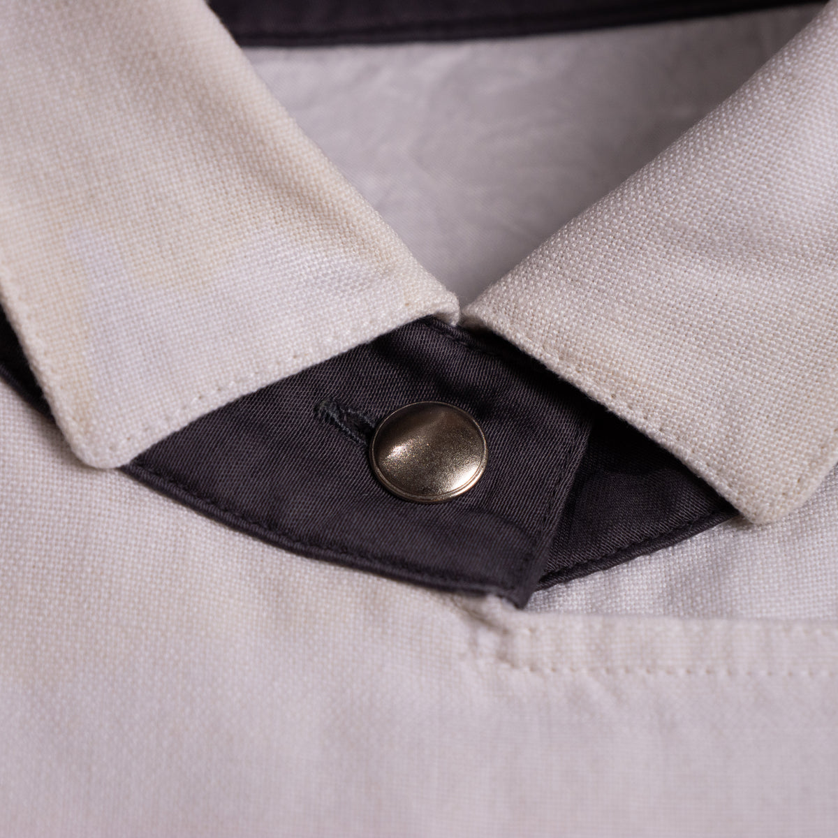 Archival Louis Féraud Double-Breasted Coat Dress – Made in West Germany – 1980s Linen Cotton Tailoring M