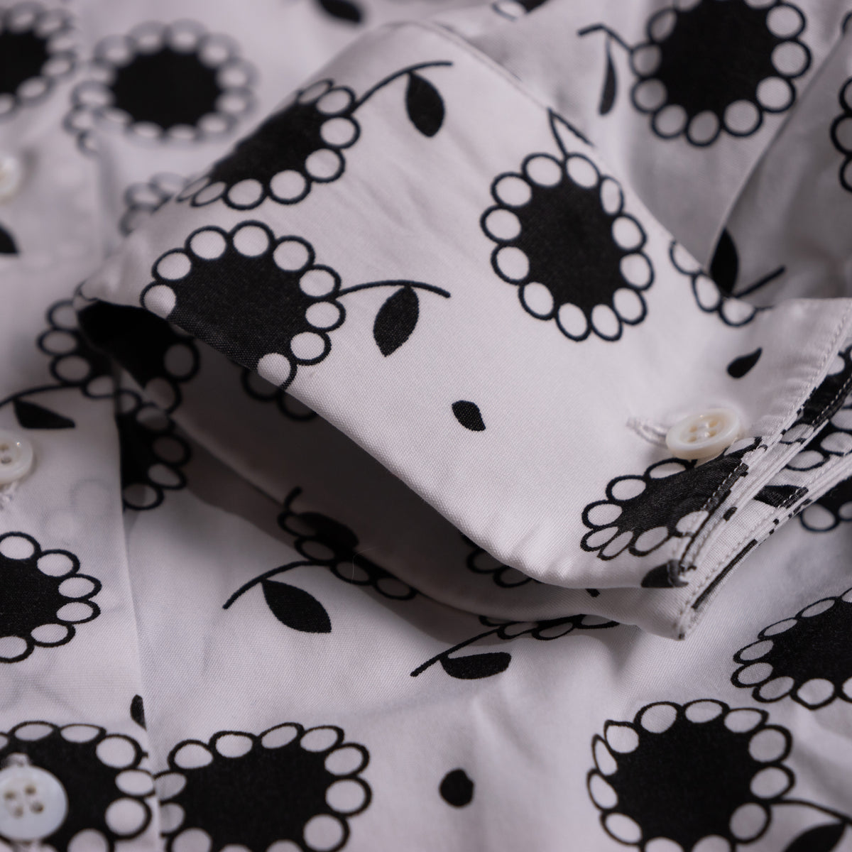 Archival Azzedine Alaïa Marguerite Daisy Peplum Blouse — Circa 2008 Cotton Poplin XS S