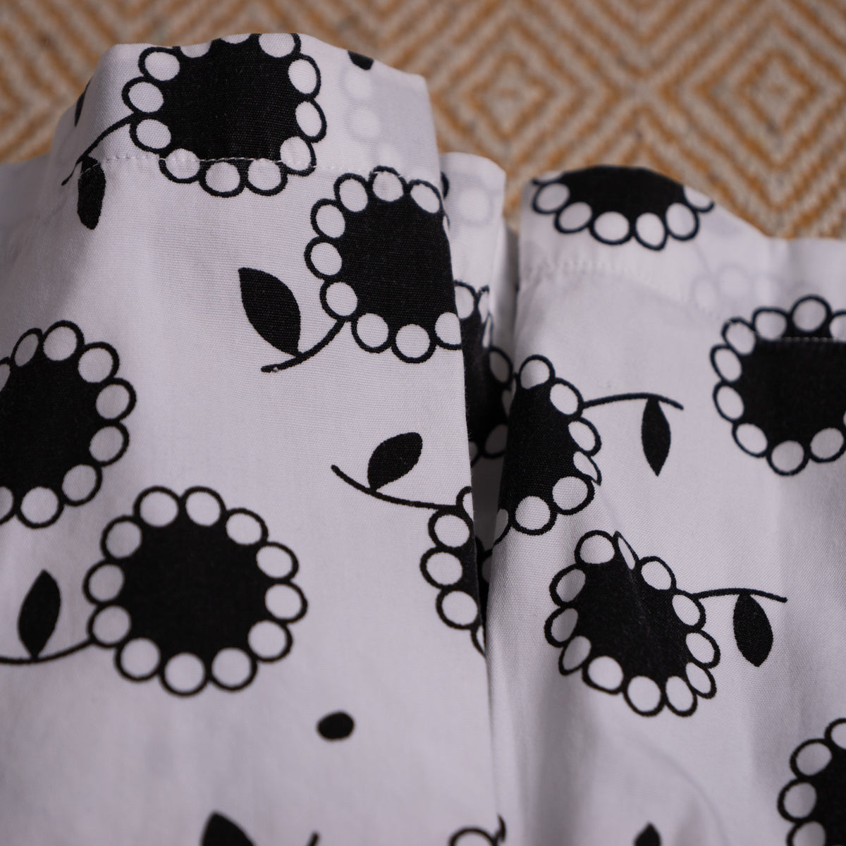 Archival Azzedine Alaïa Marguerite Daisy Peplum Blouse — Circa 2008 Cotton Poplin XS S