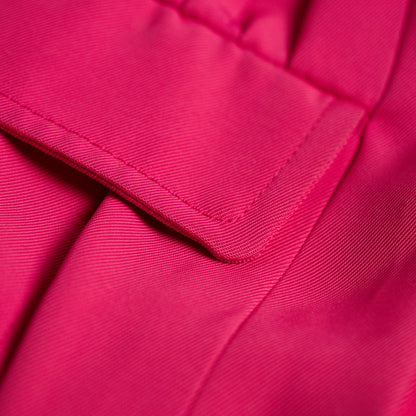 Archival Yves Saint Laurent Tom Ford Fuchsia Jacket Peplum Top  — FW 2001/2002 rive gauche NOS S M