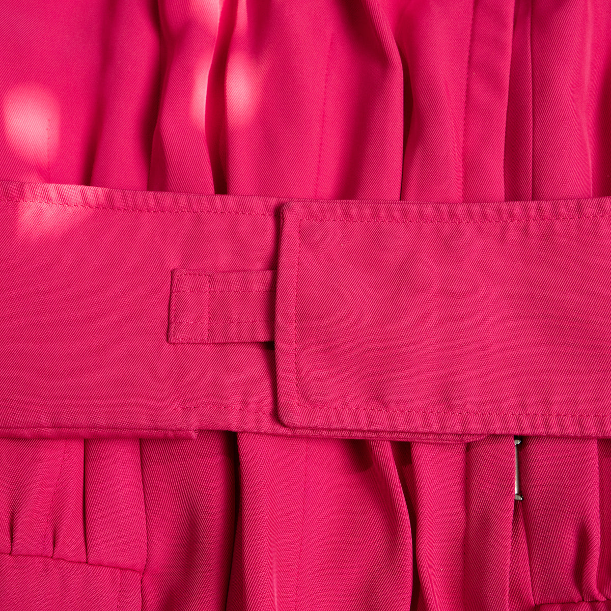 Archival Yves Saint Laurent Tom Ford Fuchsia Jacket Peplum Top  — FW 2001/2002 rive gauche NOS S M