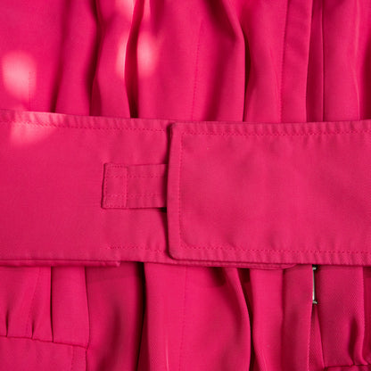 Archival Yves Saint Laurent Tom Ford Fuchsia Jacket Peplum Top  — FW 2001/2002 rive gauche NOS S M