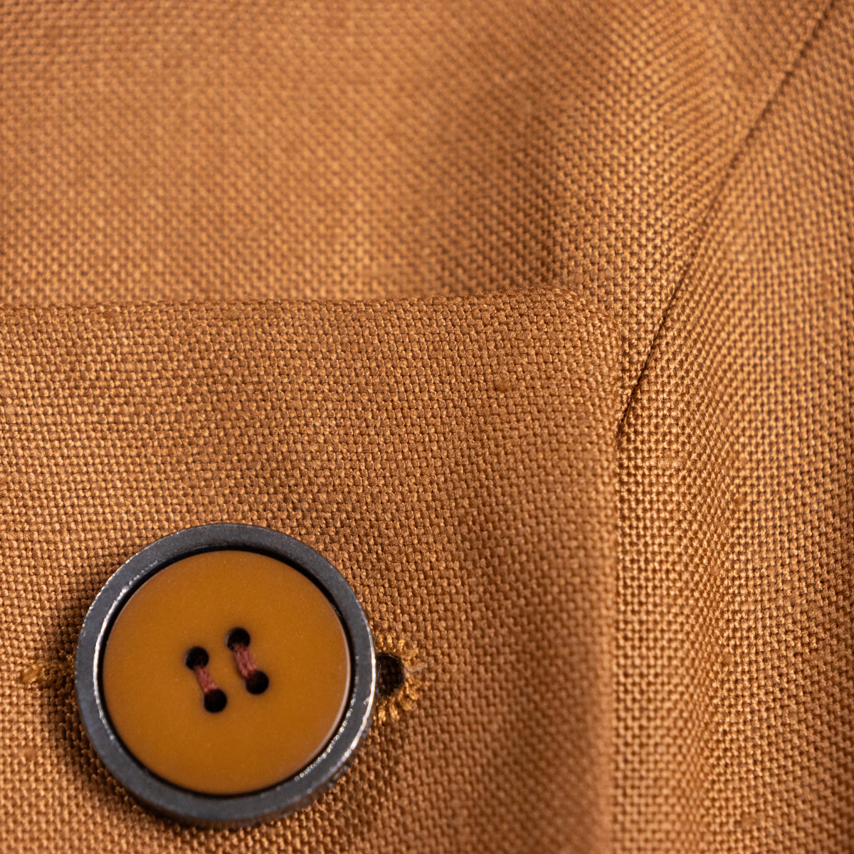 Archival Jean-Louis Scherrer Couture Hand-Numbered Viscose Canvas Vest Blazer Mini Dress — Late 1980s Paris XS S