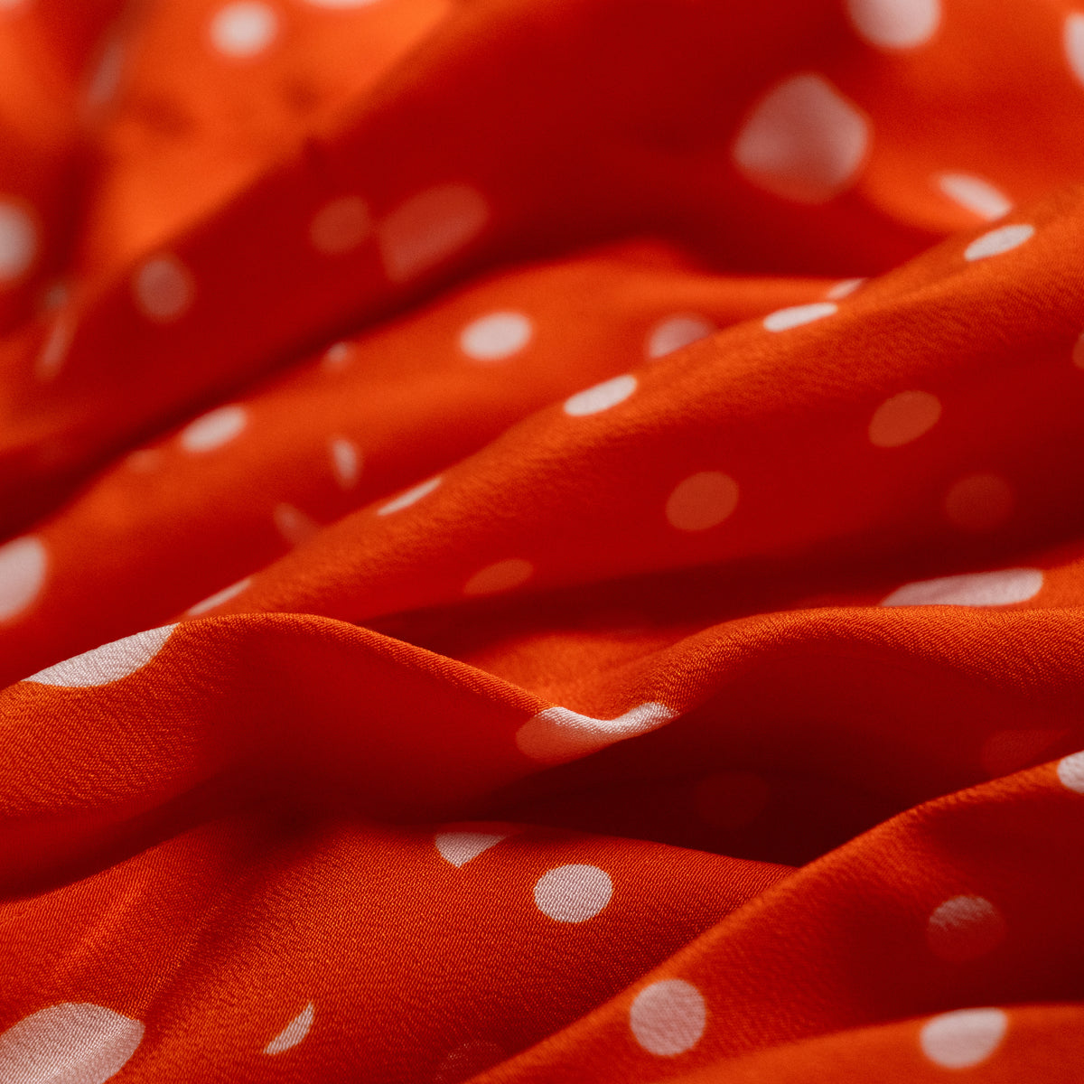 Archival Emanuel Ungaro Parallèle Silk Polka Dot Dress — 1980s Paris NOS S M