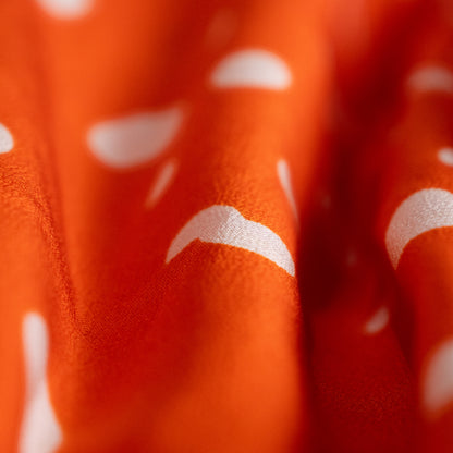 Archival Emanuel Ungaro Parallèle Silk Polka Dot Dress — 1980s Paris NOS S M