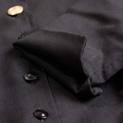 Archival Oliver by Valentino Cotton Gabardine Coat Dress — Early 1990s Made in Italy XS S