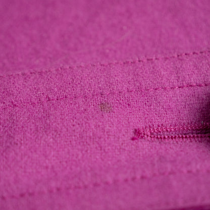 Archival Courrèges Paris Lambswool-Angora Cashmere Space-Age Dress — Late 1970s Silver Hardware XS S