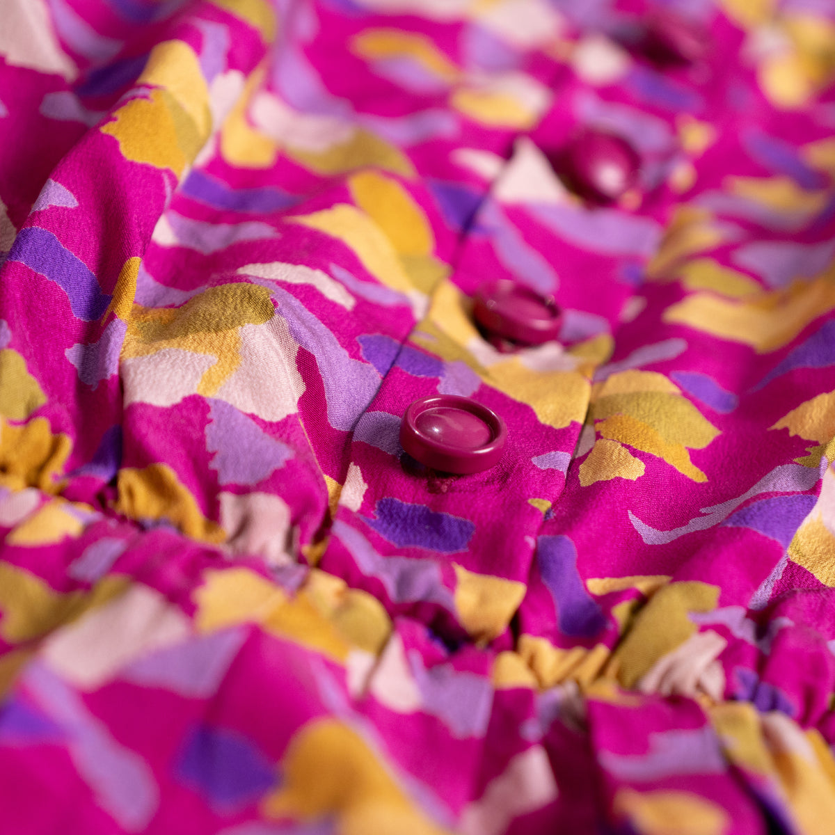 Archival Jean-Louis Scherrer Boutique Silk Crêpe de Chine Dress — NOS Deadstock late 1980s S M