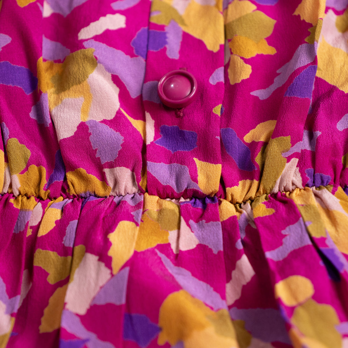 Archival Jean-Louis Scherrer Boutique Silk Crêpe de Chine Dress — NOS Deadstock late 1980s S M