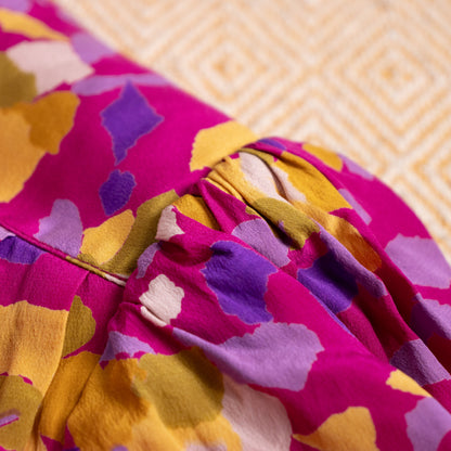 Archival Jean-Louis Scherrer Boutique Silk Crêpe de Chine Dress — NOS Deadstock late 1980s S M