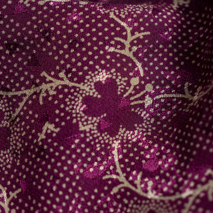 Archival Emanuel Ungaro Parallèle Printed Silk Jacquard Blouse — NOS Deadstock 1990s S M