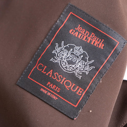 Archival Jean Paul Gaultier FW1999 "Classique" Smocked Safari Jacket - Rare Millennium Autome Hiver 1999/2000 Lining S M